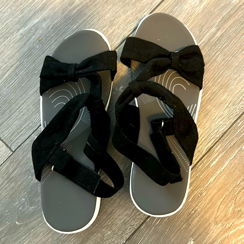 Black Strappy Sandals